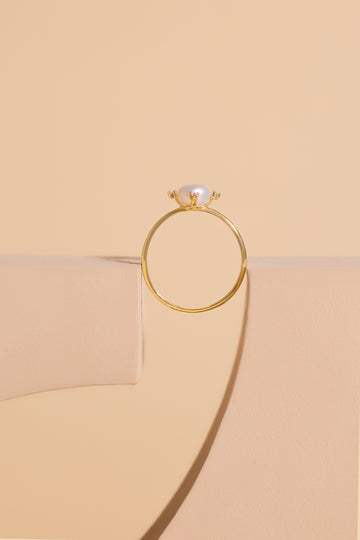 Anel Perola Luciana Sagioro